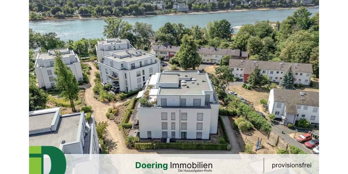Moderne 3-Zimmer-Wohnung mit eigenem Garten direkt am Rhein! - Erdgeschoßwohnung Königswinter Niederdollendorf | Angebot:27301443