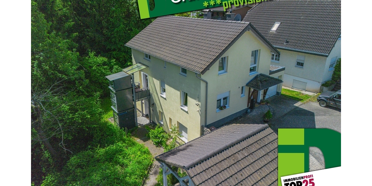 Direkt am Naturschutzgebiet! Modernes Haus mit Einliegerwohnung, Aufzug und vielen Extras! - Einfamilienhaus Königswinter | Angebot:24598297