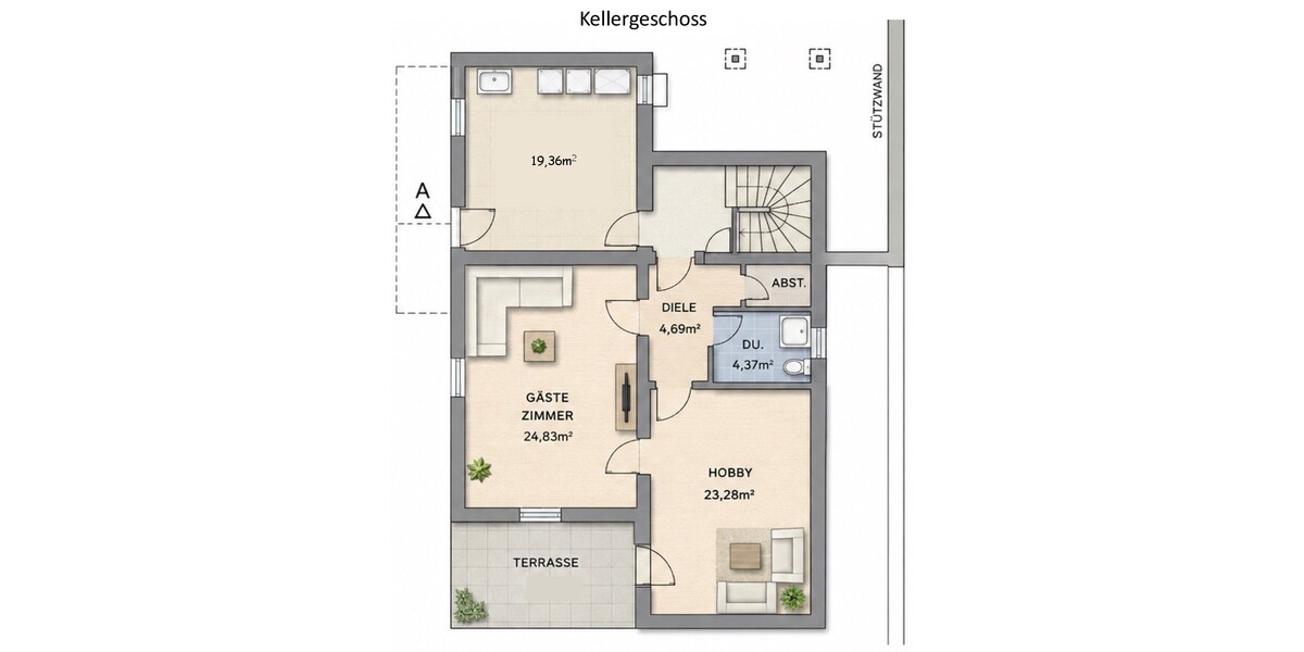 Grundriss UG